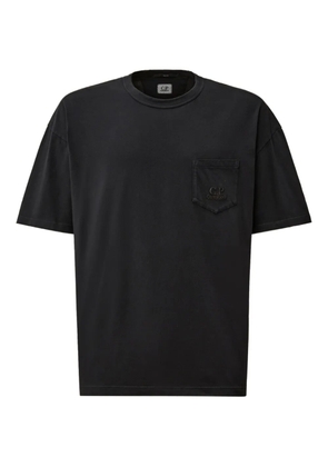 C.P. Company pocket-embroidered T-shirt - Blue