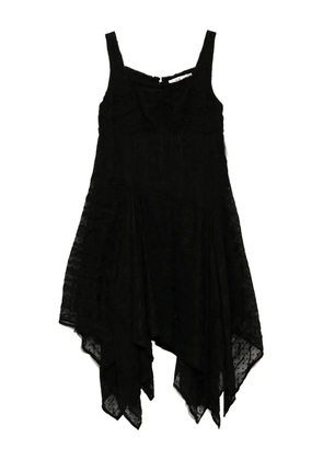 b+ab square neck mini dress - Black