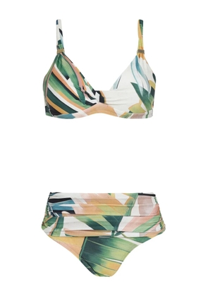 Lygia & Nanny graphic-print bikini - Green