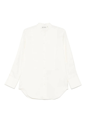 Róhe silk shirt - Neutrals