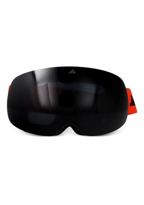 adidas logo-strap sunglasses - Black