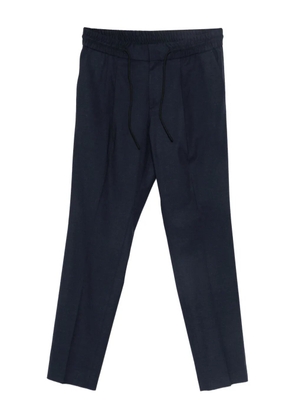 BOSS drawstring-waist pants - Blue