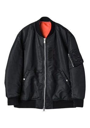 Takahiromiyashita The Soloist zip-up 'Black' bomber jacket