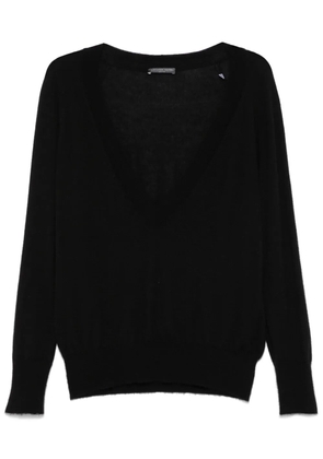 Alexander McQueen Pre-Owned 2010s V-neck sweater - Black