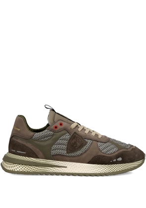 Philippe Model Paris mesh-panelled running sneakers - Brown