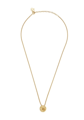 Christian Dior Pre-Owned logo pendant necklace - Gold
