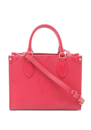 Louis Vuitton Pre-Owned 2020 On-the-Go PM handbag - Pink