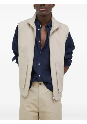 Les Deux patch-pockets waistcoat - Neutrals