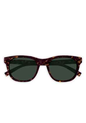Gucci Eyewear GG1985S browline sunglasses - Brown
