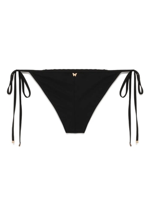 Kiki de Montparnasse lace inset string bikini bottom - Black