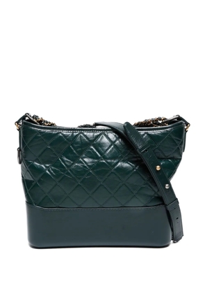 CHANEL Pre-Owned 2018-2019 Gabrielle shoulder bag - Green
