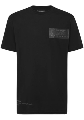 Plein Sport LS round-neck T-shirt - Black