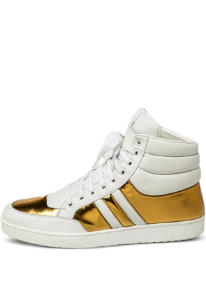 Gucci Pre-Owned panelled sneakers - White