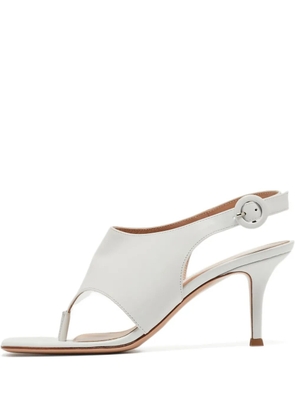 Gianvito Rossi pre-owned 100mm slingback sandals - White