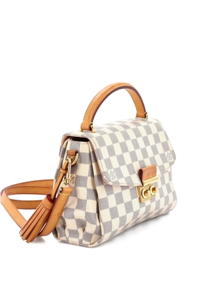 Louis Vuitton Pre-Owned Croisette Handbag Damier crossbody bag - White