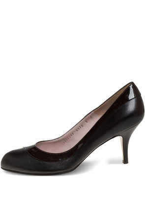 Ferragamo Pre-Owned 90mm leather pumps - Brown