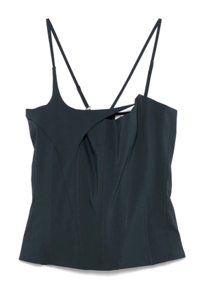 Ottolinger poplin corset - Blue