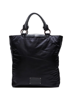 Ferragamo Pre-Owned 1990-2000s logo-patch tote bag - Black