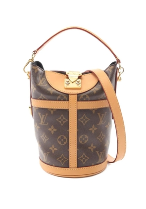 Louis Vuitton Pre-Owned 2019 Monogram Duffle bucket bag - Brown