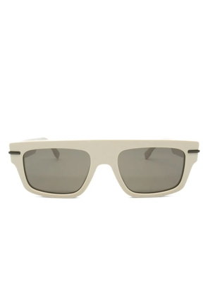Fendi Pre-Owned 2020s rectangle-frame sunglasses - Neutrals