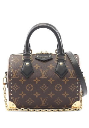 Louis Vuitton Pre-Owned 2021-2025 Monogram Speedy Trunk 20 satchel - Brown