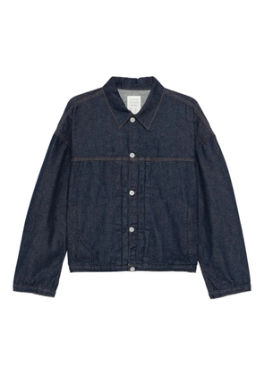 Kuro Dense button-fastening denim jacket - Blue