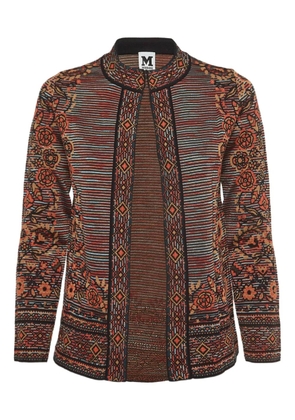 Missoni Pre-Owned floral stripe knit cardigan - Multicolour