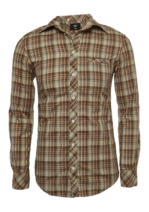 D&G Vintage plaid-pattern shirt - Neutrals