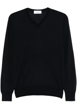 Lardini fine-knit sweater - Blue
