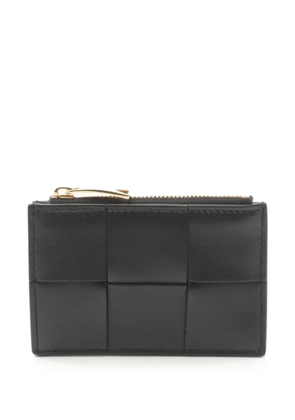 Bottega Veneta Pre-Owned 2020 Maxi Intrecciato wallet - Black