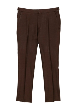 TOM FORD tapered-leg trousers - Brown