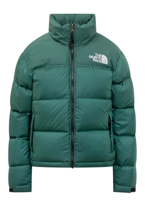 The North Face logo-detail puffer jacket - Green
