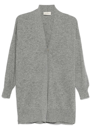 Bruno Manetti ribbed-knit cardigan - Grey