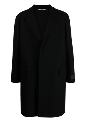 Valentino Garavani single-breasted wool-blend coat - Black