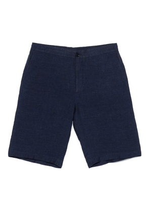 Zegna linen shorts - Blue