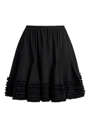 12 STOREEZ tiered ruffle skirt - Black
