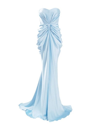 Ana Radu strapless maxi dress - Blue