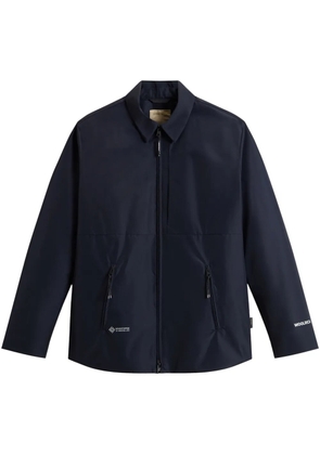 Woolrich zip-up shirt jacket - Blue