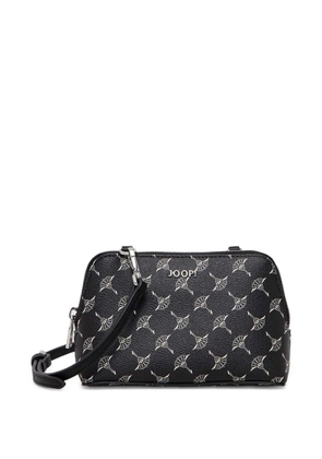 Joop! floral-print zip-top satchel - Black
