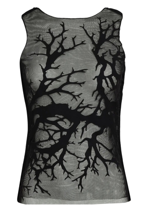 Gloria Coelho sleeveless top - Black