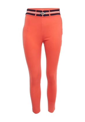 Elisabetta Franchi high-rise trousers - Orange