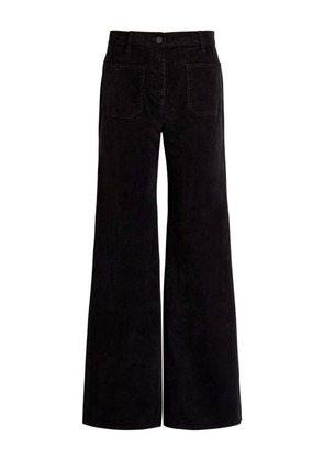 Nili Lotan Florence flared trousers - Black