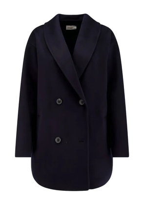 THE DYNAMIS STUDIO buttoned coat - Blue
