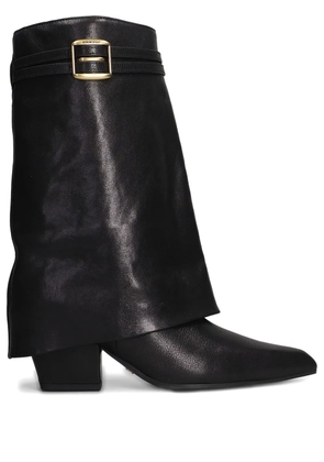 Lola Cruz 55mm Yuna buckle-strap boots - Black