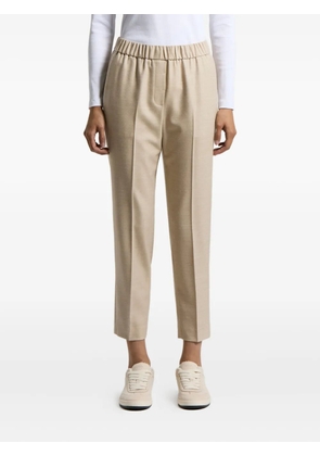 Peserico elasticated-waist trousers - Neutrals