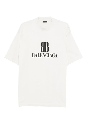 Balenciaga Nano BB cotton T-Shirt - Grey