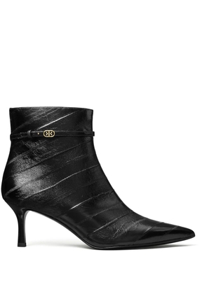Tory Burch 65mm Double T-buckle boots - Black
