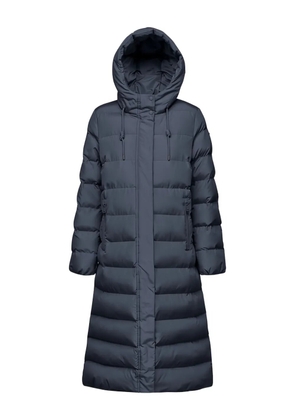 Geox hooded quilted coat - Blue