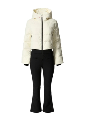 Perfect Moment hooded padded ski suit - White