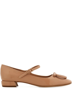 Ferragamo 20mm Maxi Gancini Mary Jane pumps - Neutrals